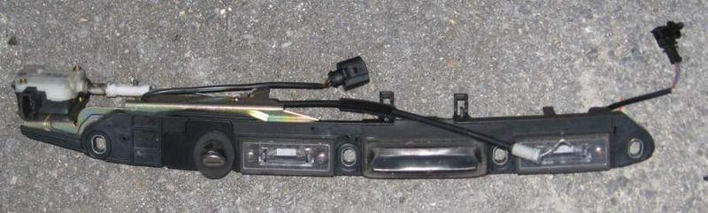 B5.5 vw passat sedan rear trunk handle, switch, and license plate light