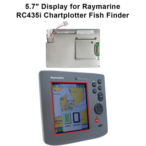 5.7&#034; display for raymarine rc435i chartplotter fish finder