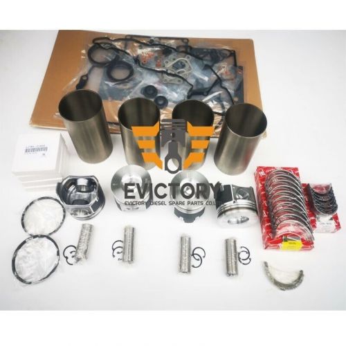 For kubota v2607-di v2607t v2607 rebuild kit piston+ring+liner+gasket+bearing