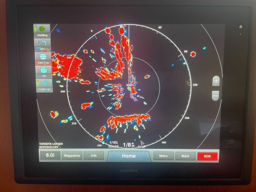 Garmin gpsmap 8215 mfd touch screen chartplotter