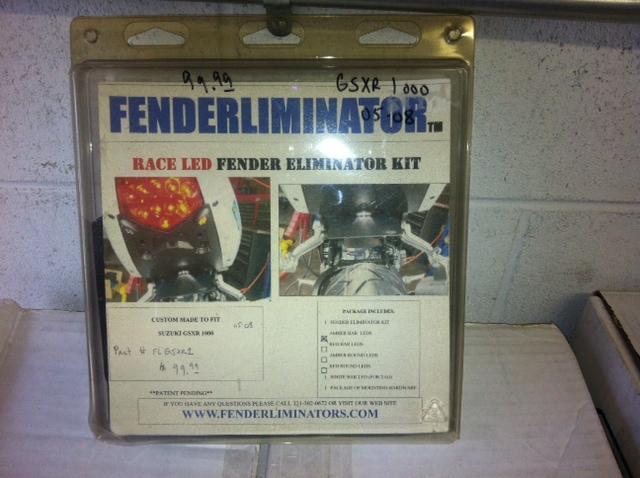 Suzuki gsxr fenderliminator kit