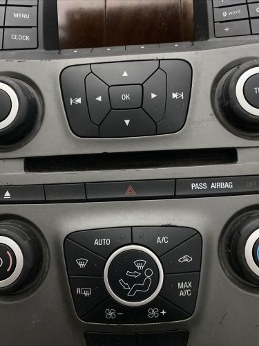 2013-2016 ford taurus dash radio face ac climate control panel dg1t-18a802-bb