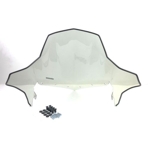 Powermadd cobra windshield - 16.5&#034; - low - smoke for polaris open box 11821