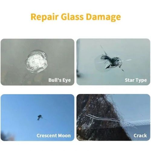 Cracked glass nano repair kit windshield nano repair liquid diy car window phone