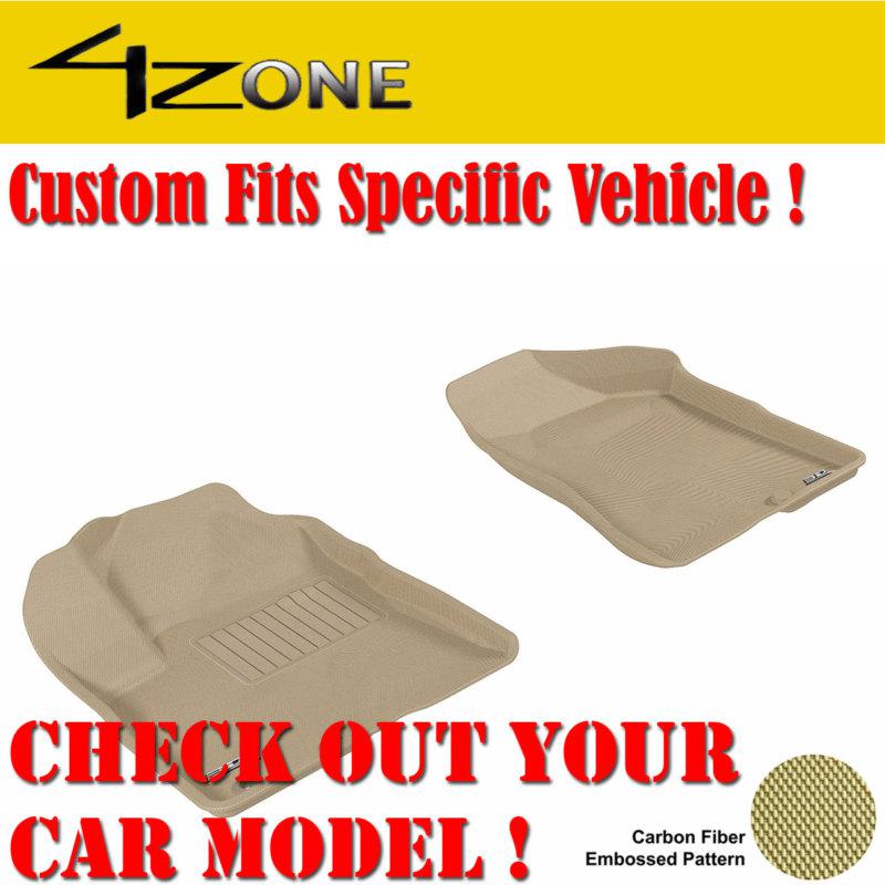 Kia sorento molded car carpet auto floor mat front seats all weather waterproof