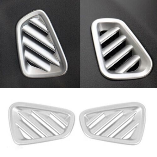 Car dashboard air outlet vent cover trim for hyundai tucson 19-2020 matte silver