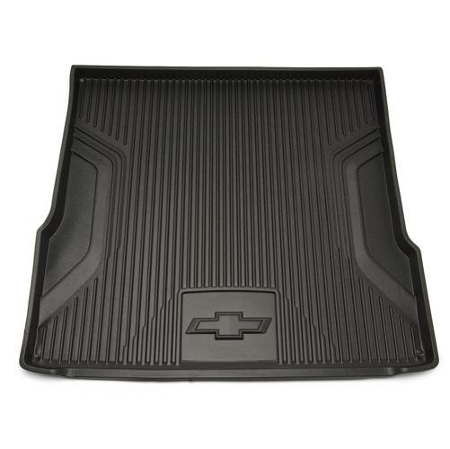 12-14 sonic sedan premium cargo tray liner w/ bowtie logo black 95971429