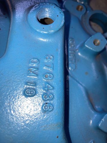 Original gm 376436 cast iron intake manifold high flow non egr