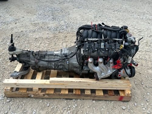 6.0l ls2 engine t56 manual transmission drivetrain pullout 25k