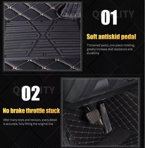 Custom set for kia all models carpets waterproof auto cargo liner car floor mats