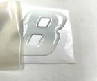 G3 boats 73405414 18 cc model white silver raised decal 3 1/4&#034; x 1 9/16&#034; marine