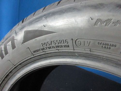 Used arizonian silver edition all season   205 55 16   10/32 high tread  1710c