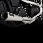 Vance fits &amp; hines hd sportster 04-22 upsweep ss 2-1 pcx full system exhaust