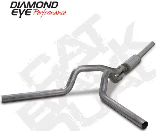 Diamond eye exhaust- 04-07 dodge 4" stainless-cat back dual