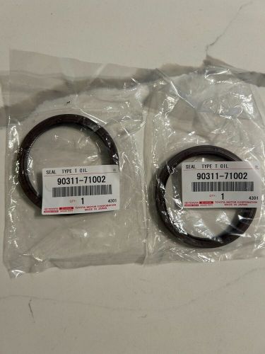 (2) genuine toyota 4runner sequoia gx gs lx v8 engine camshaft seal 90311-71002