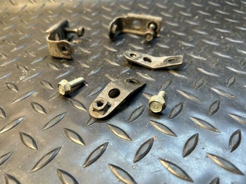 Honda cbr 1100 blackbird 99 00 side fairing lower mount brackets bracket cbr1100