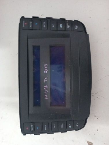 04 05 acura tl radio information display screen climate controloem match details