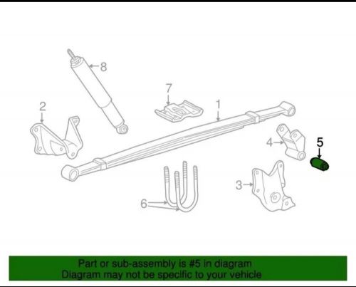 New oem ford front leaf spring bushing f2uz-5781-c ford e-series 1992-2007