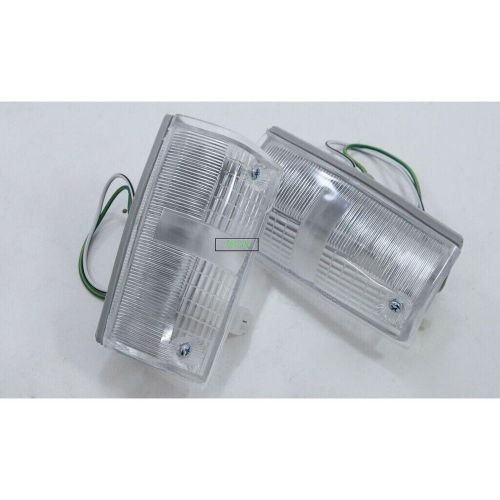 Pair front indicator corner light lamps corolla e70 ke70 e70 te71 dx - dhl fast