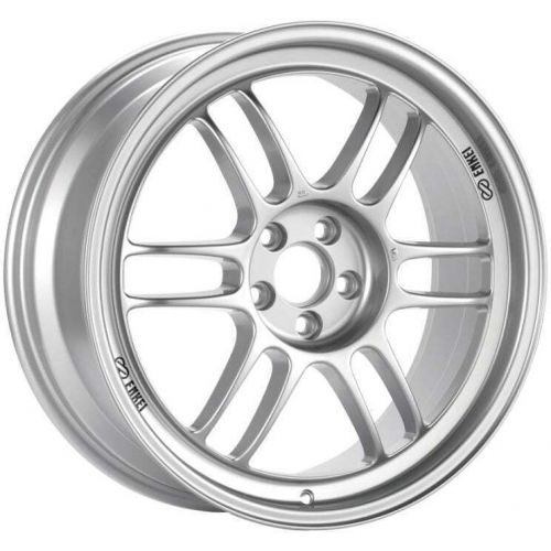 Enkei 3794704928sp rpf1 14x7 4x100 28mm offset 54mm bore silver wheel