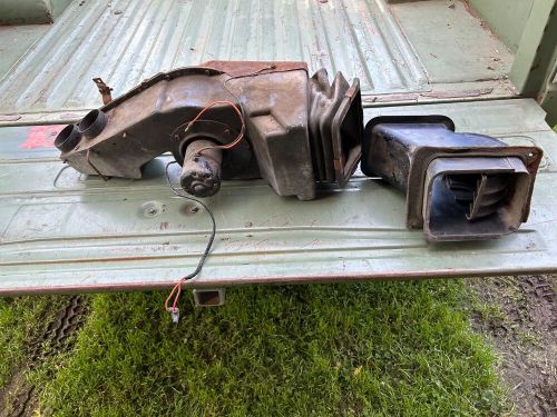 1967-1972 ford f-100 f-250 f-350 truck heater motor &amp; blower box oem factory bum