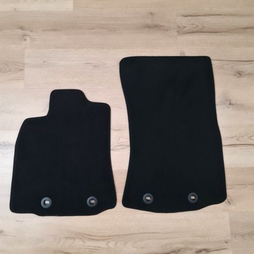 For jaguar xj 2010-2019 front two car floor mats velour waterproof carpet liners