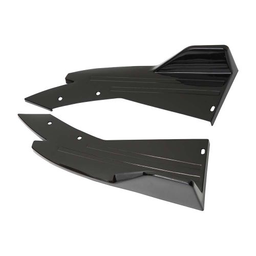 Glossy black car rear bumper splitter spoiler diffuser lip for nissan 350z 370z