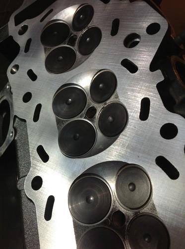 Refreshed & blueprinted 2010 zx6 complete cylinder head zx-6 bolt on perfect!