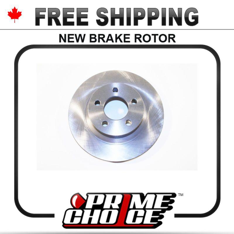 1 premium new disc brake rotor for front fits left driver / right passenger side