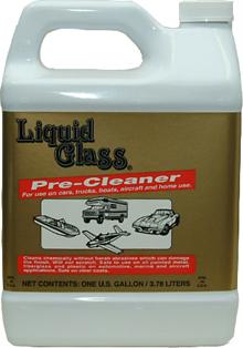 Liquid glass pre-cleaner, gallon