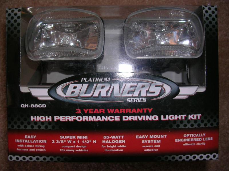 Optronics platinum burners series driving light kit qh-88cd 2 in pack