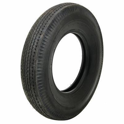 Coker firestone vintage bias tire 670-15 blackwall 568800 set of 2