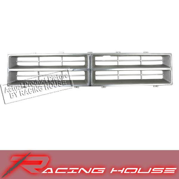 86-90 dodge ram d150 d250 d350 w150 w250 w350 chrome grille grill replacement