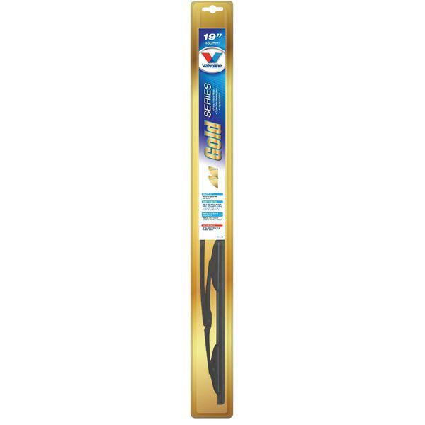 Lot of 5 valvoline gold series wiper blade,19" inches, 5 pcs,19 inch wipers