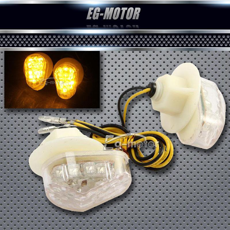 Led flush mount turn signals light for yamaha yzf fz1s  r6 1999 2000 2001 2002