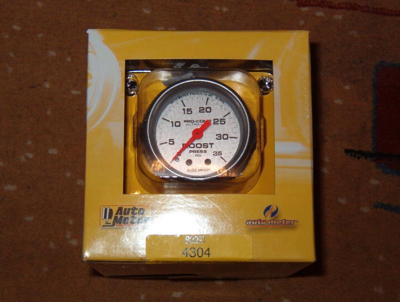 Autometer 4304 ultra-lite mechanical boost gauge