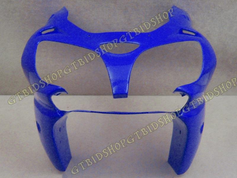 Universal nose fairing for kawasaki zx9r zx-9r ninja ( 2000 - 2001 ) blue