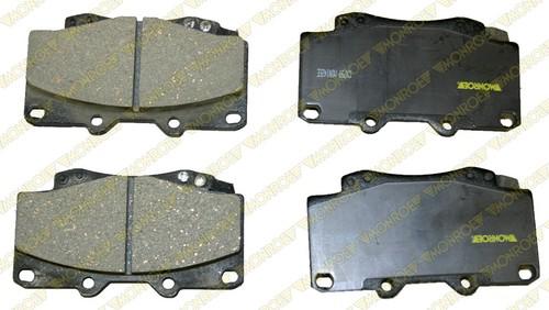 Monroe cx799 brake pad or shoe, front-monroe ceramics brake pad