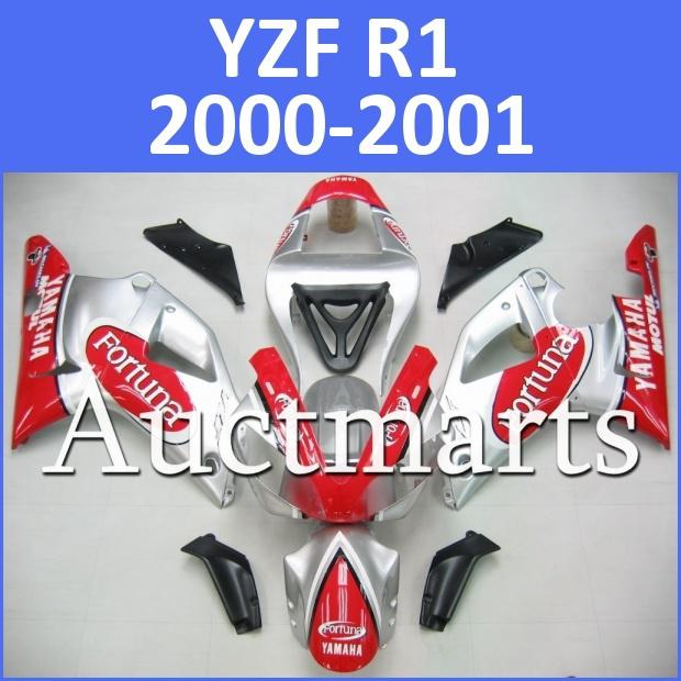 Fit yamaha yzf r1 00 01 yzfr1 2000 2001 1000 fairing kit bodywork c1 d10