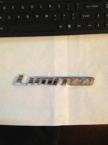 Toyota highlander door emblem used