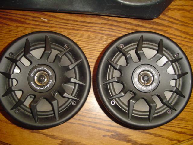 Ssv works pair of 6 1/2" speakers wp 6c 100 watt