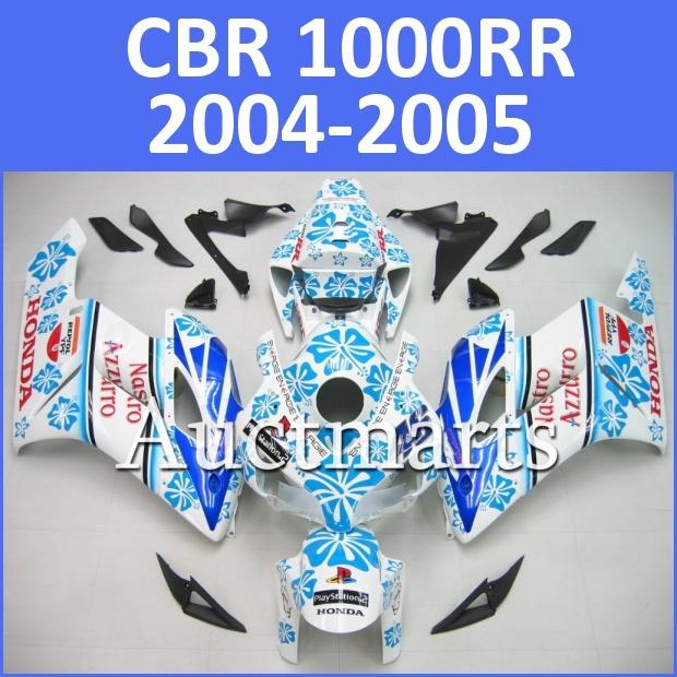 Fit honda 04 05 cbr1000rr cbr 1000 rr 2004 2005 fairing kit abs plastics d16 d00