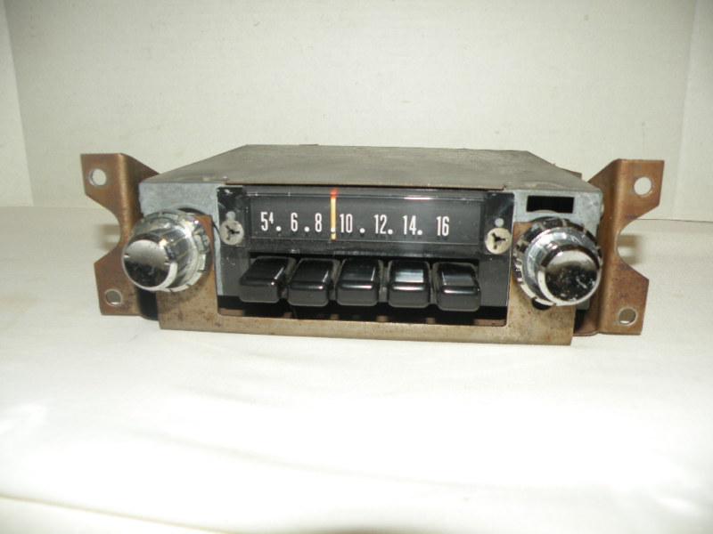 1971-1980  international harvester am radio scout ii travelall truck  oem