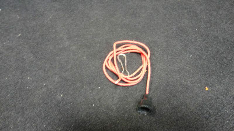 Stop switch lanyard (cup type) #660329 force 1987-1992 25-90/125hp outboard #2