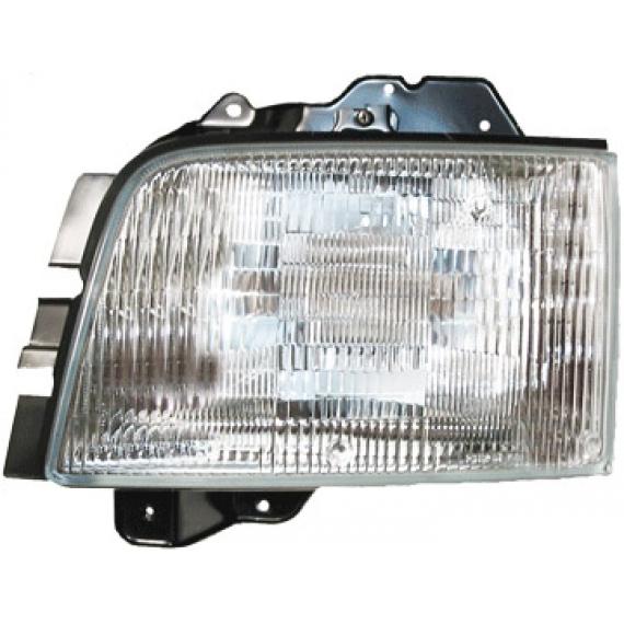 98-02 iz trooper headlamp assembly left hand 99 ac slx - 9221-0118l