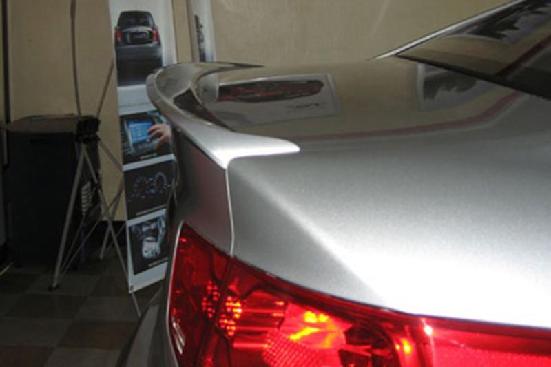 Trunk painted lip high quality abs spoiler for kia 09,10,11,12  forte sedan 4d