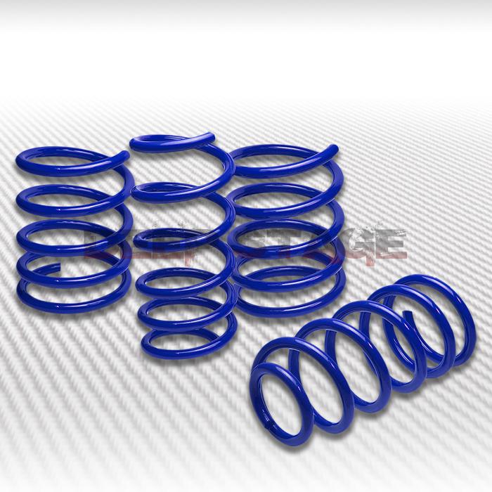 2"drop sport suspension racing lowering spring 02-06 nissan altima l31 sl blue