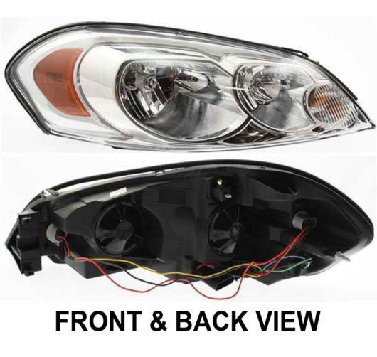 06-12 chevy impala headlamp headlight passenger side right rh