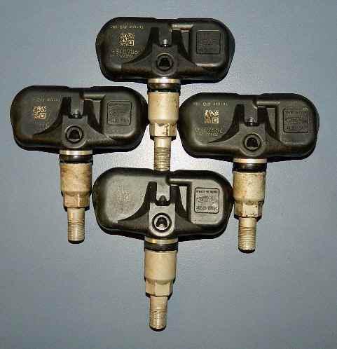 07-11 camry 4 tire pressure sensors tpms set oem lkq