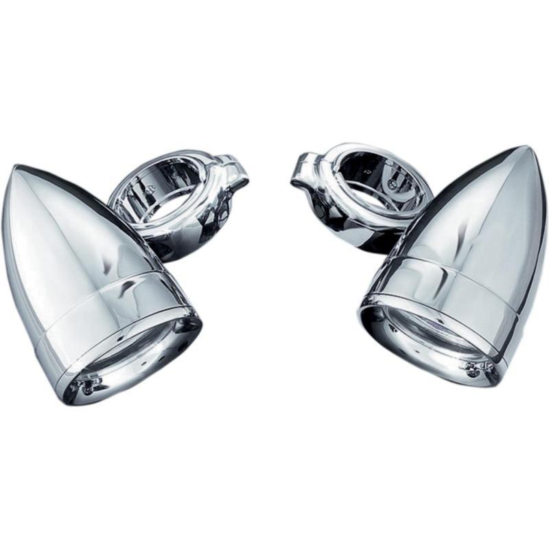 Kuryakyn fork mounted driving light - side - 43mm & 49mm  5015